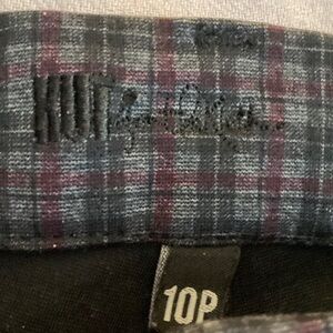 Plaid jeggings comfortable!